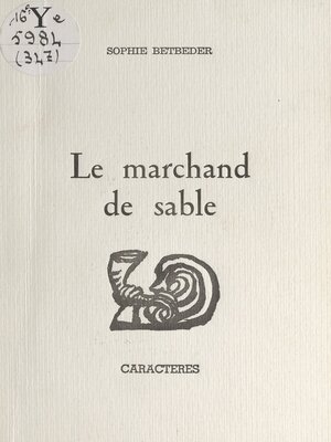 cover image of Le marchand de sable